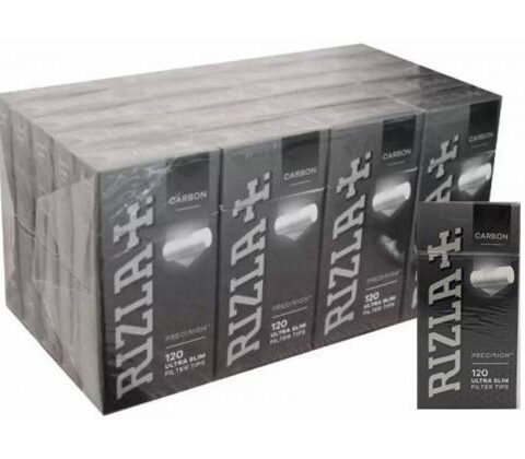 RIZLA-Carbon-Φιλτράκια-Ανθρακας-Ultra-Slim