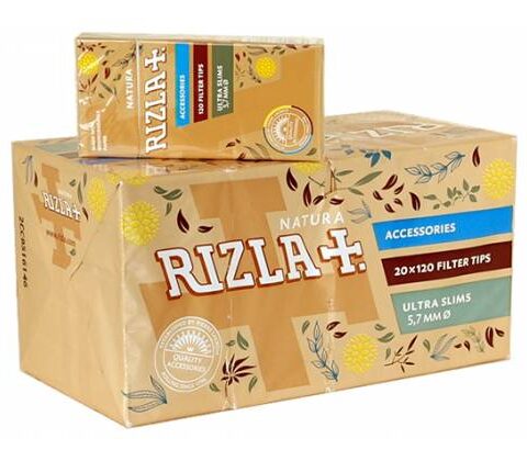 RIZLA-Natura-Φιλτράκια-Ακατέργαστο-Ultra-Slim-20τεμ